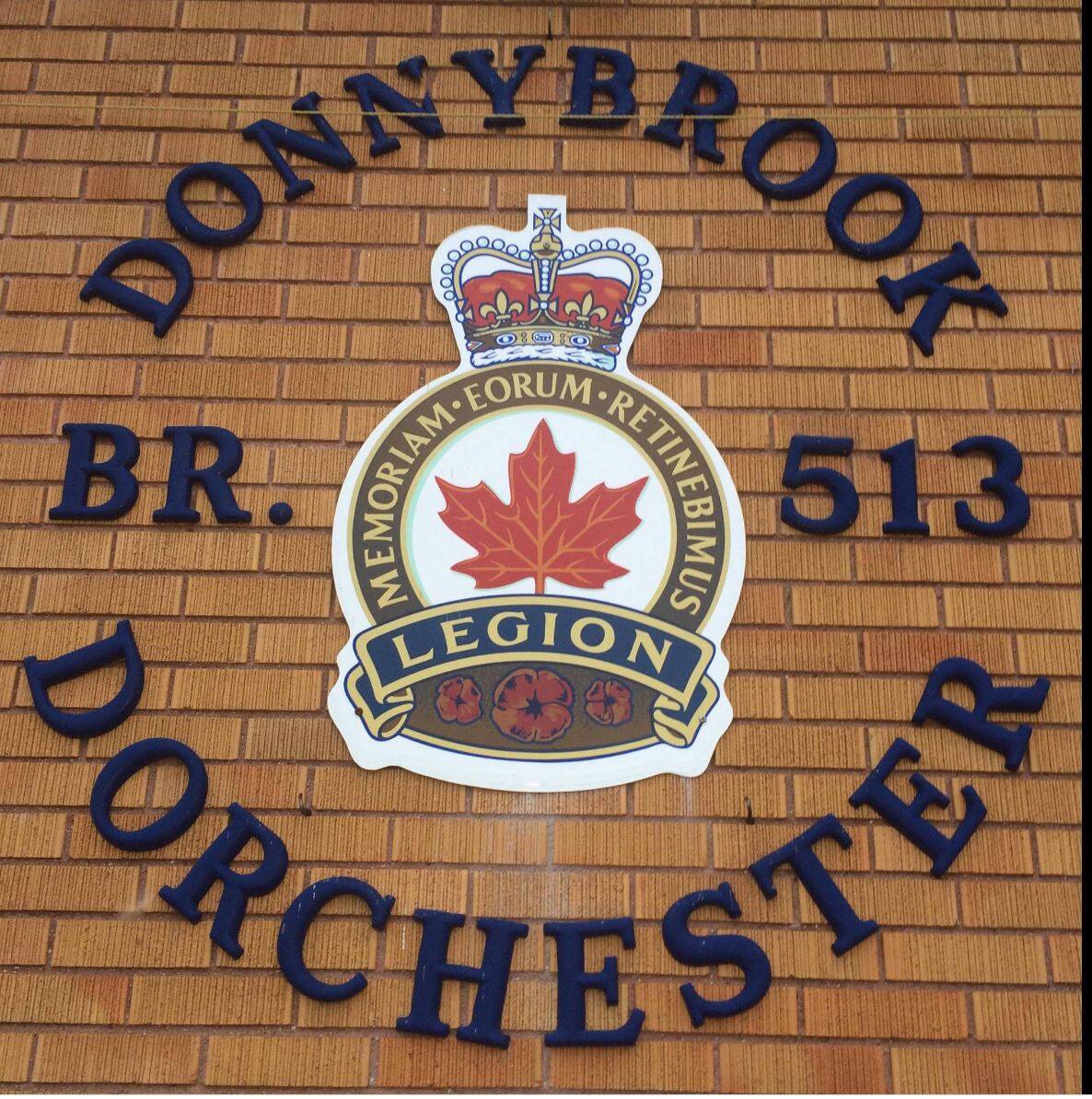 Royal Canadian Legion Dorchester Donnybrook Branch 513